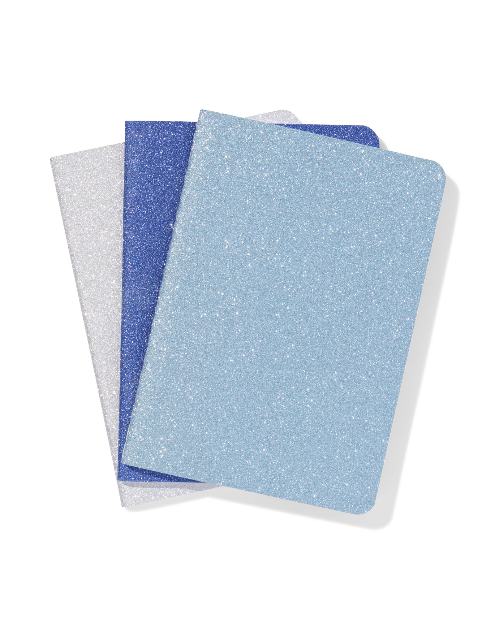 schrift A6 gelinieerd sterren - 3 stuks - 14100373 - HEMA