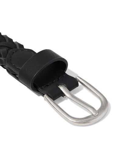 damesriem gevlochten zwart zwart - 16350205BLACK - HEMA