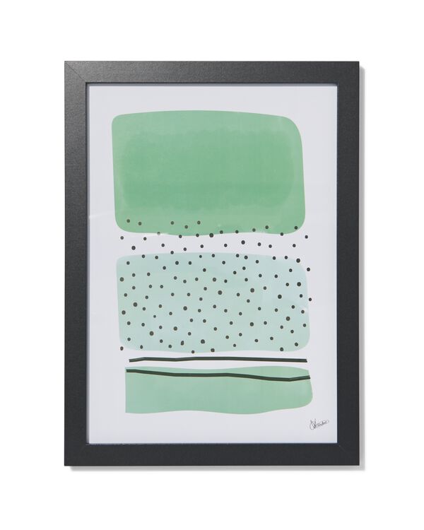 fotolijst hout A4 zwart A4 zwart - 13621035 - HEMA