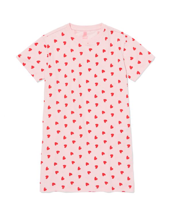 chemise de nuit enfant F&ecirc;te des m&egrave;res rose p&acirc;le rose p&acirc;le - 23003760LIGHTPINK - HEMA