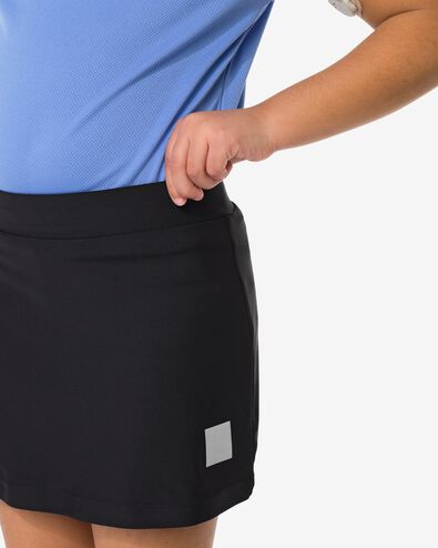 kinder sportrokje zwart - 30630063BLACK - HEMA