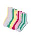sokken met katoen fruit maat 36-41 in cadeaudoos - 7 paar - 61170055 - HEMA