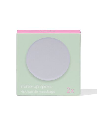 &eacute;ponge de maquillage ronde - lot de 2 - 11201038 - HEMA