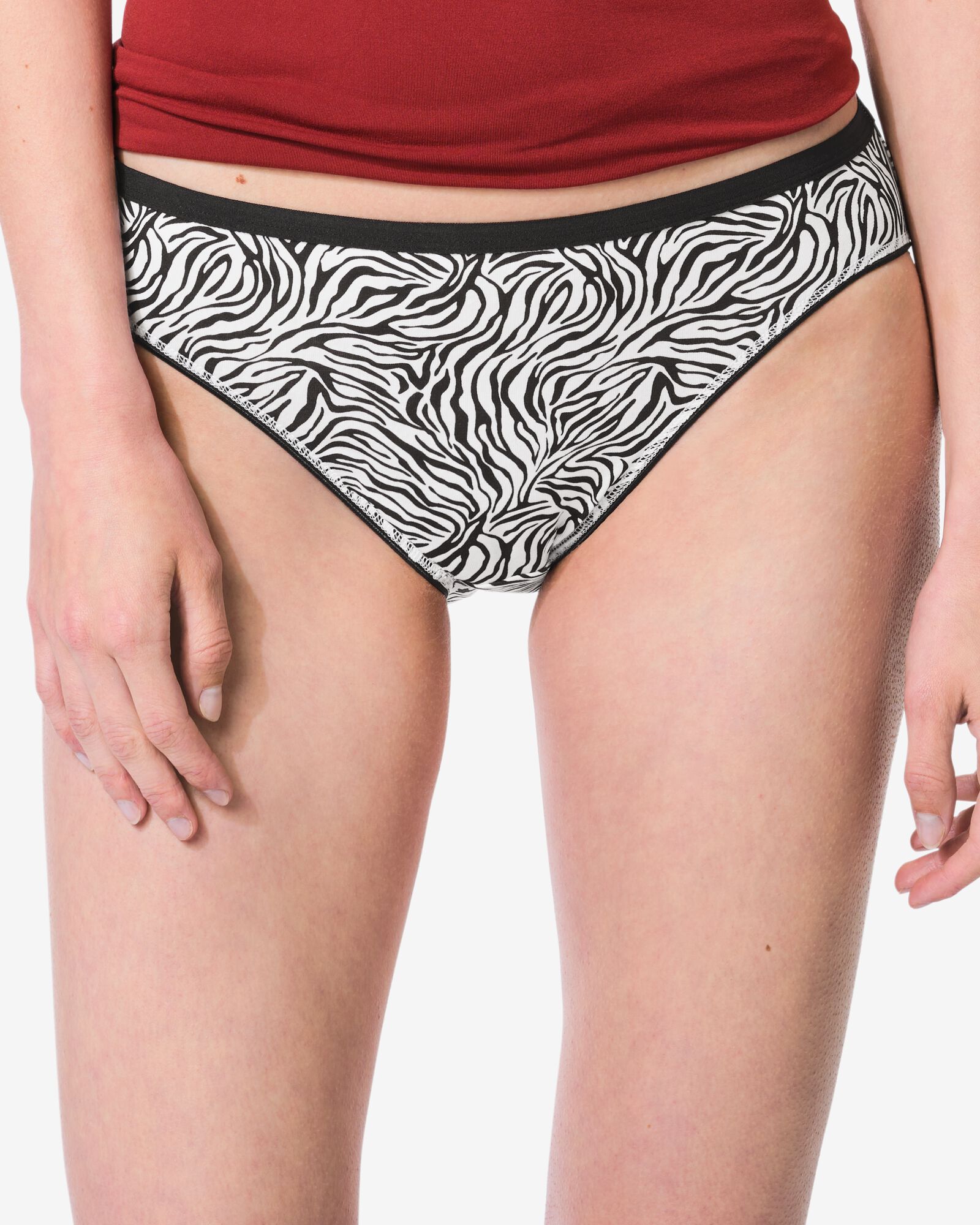 slips femme coton animaux - lot de 2 noir noir - 19602435BLACK - HEMA