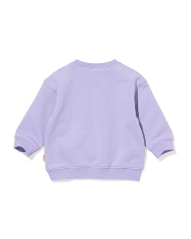 pull sweat c&ocirc;tel&eacute; couronne nouveau-n&eacute; violet - 33426520PURPLE - HEMA