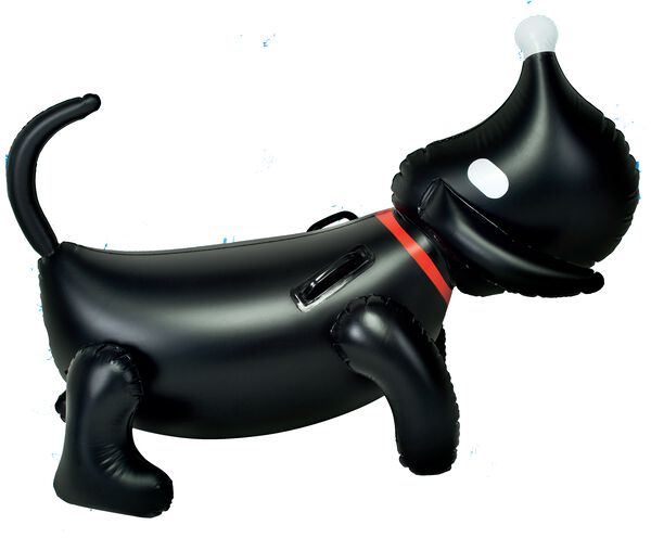 chien Takkie gonflable 110x76 - 15810027 - HEMA