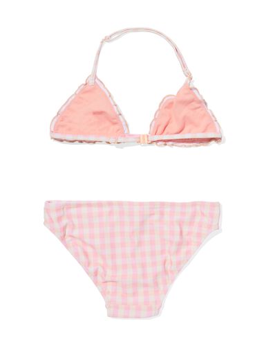 kinder bikini met ruiten roze roze - 22259635PINK - HEMA