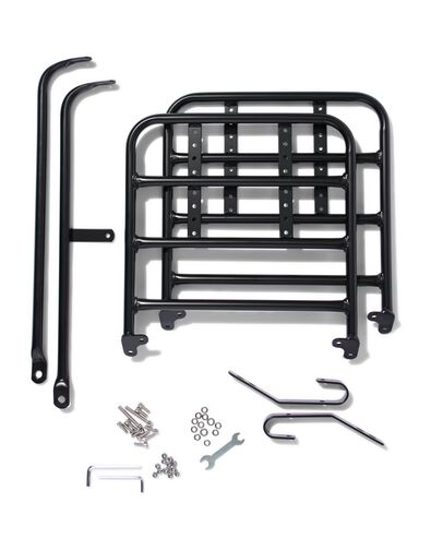 porte-bagage 30x31 15kg noir mat - 41150041 - HEMA