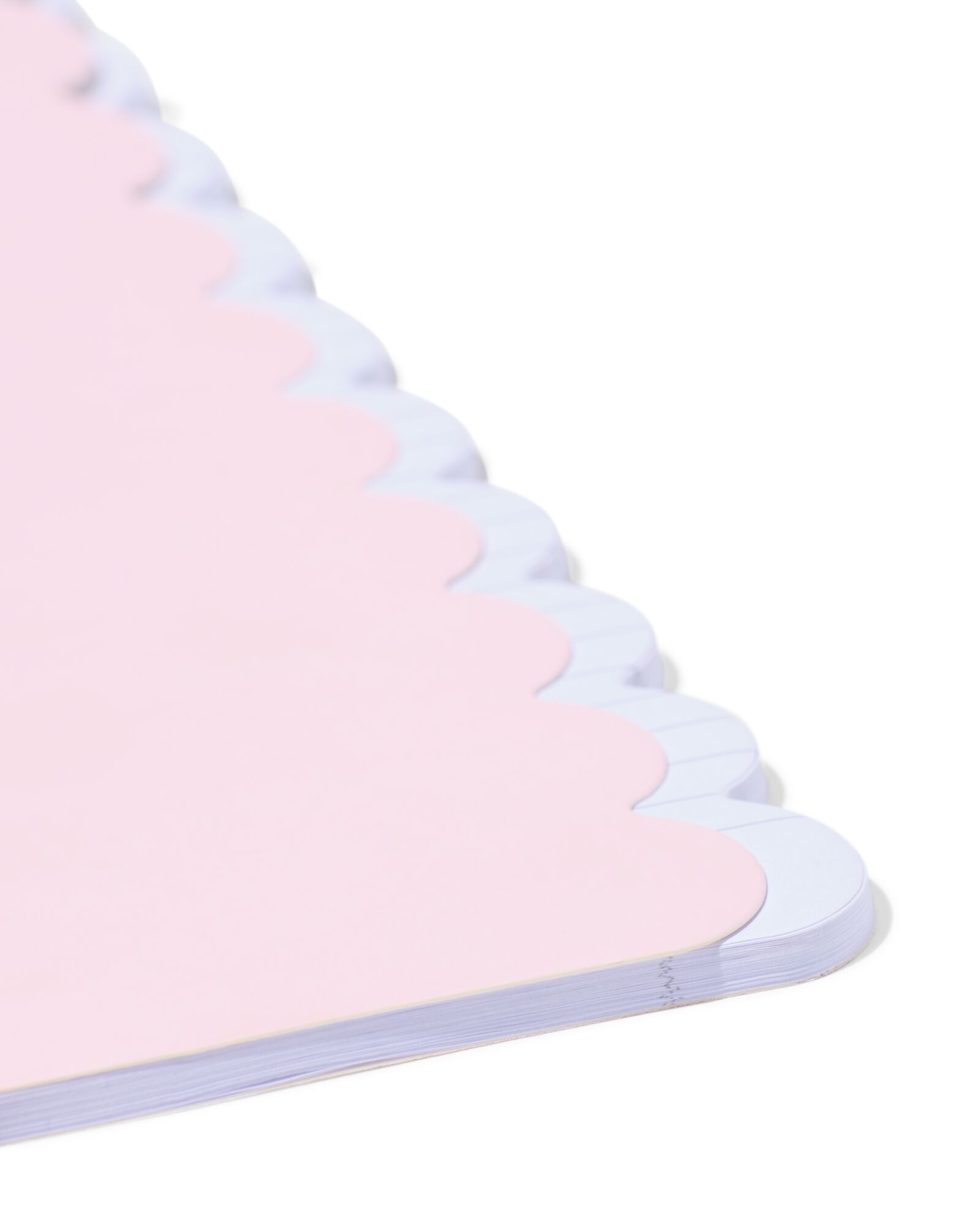 cahier 25,5 x 20 cm lignes rose - 14100242 - HEMA