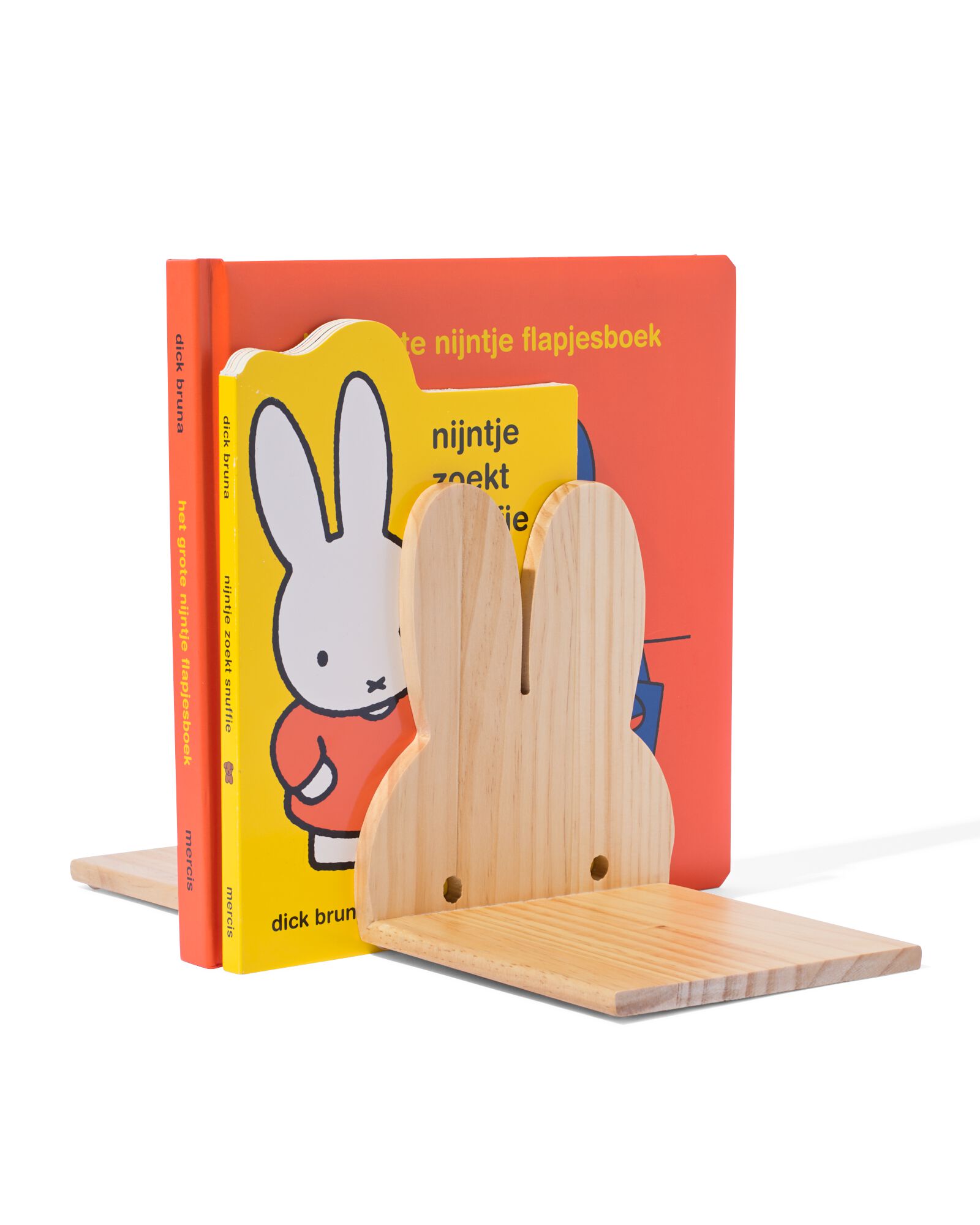 serre-livres Miffy en bois - 60410266 - HEMA