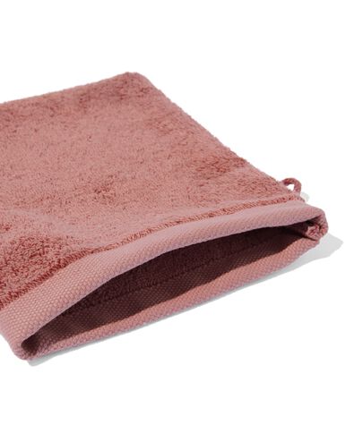 gant de toilette qualit&eacute; h&ocirc;teli&egrave;re extra douce rose profond - 5250350 - HEMA