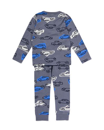 kinderpyjama auto's antraciet - 23050980ANTHRACITE - HEMA