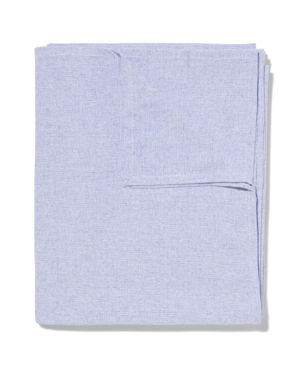 nappe bleue coton chambray 140x240 - 5330282 - HEMA