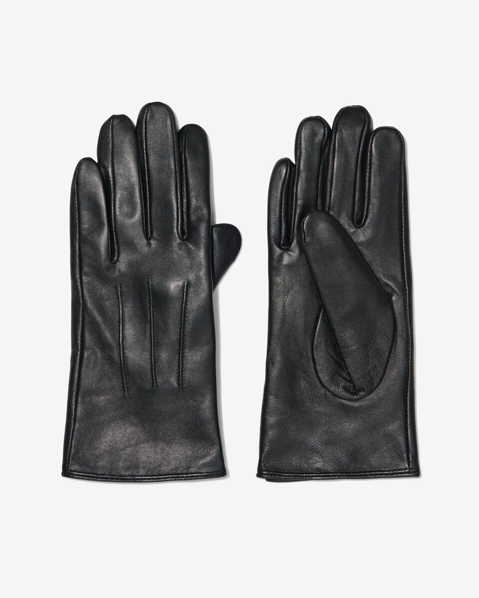 aankleden Vacature koolhydraat dames handschoenen met touchscreen leer - HEMA