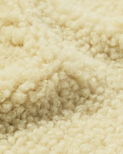 veste enfant teddy blanc cass&eacute; - 30873163OFFWHITE - HEMA