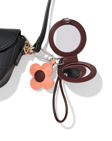 sleutelhanger bloem en spiegel - 18160033 - HEMA