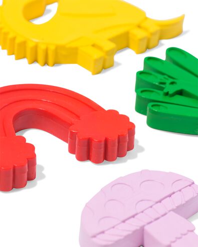 gevormde waskrijtjes fantasie - 6 stuks - 15900233 - HEMA