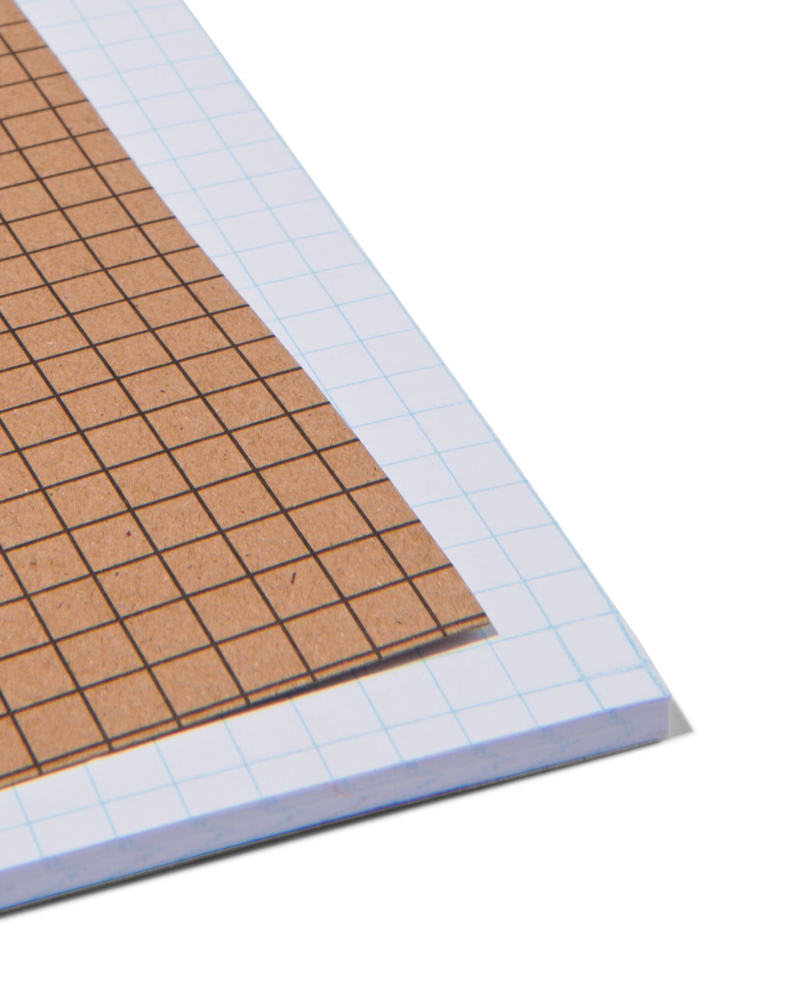 3 cahiers A5 &agrave; carreaux 5 mm - 14170056 - HEMA