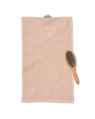handdoek 2e kans recycled katoen lichtroze - 1000031878 - HEMA