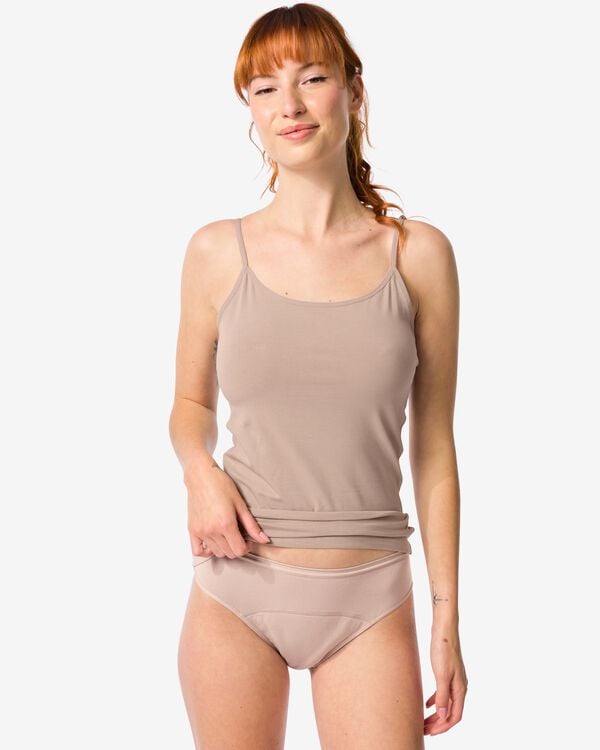 Menstruationsslip aus Baumwolle mit hoher Saugf&auml;higkeit beige beige - 1000031556 - HEMA