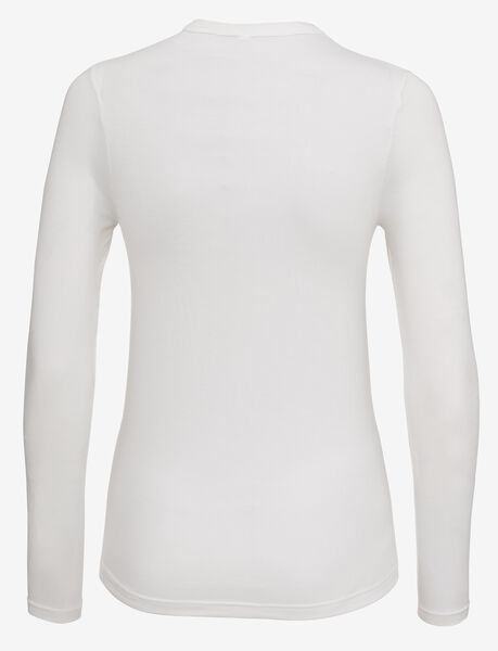 t-shirt thermique femme blanc L - 19669928 - HEMA