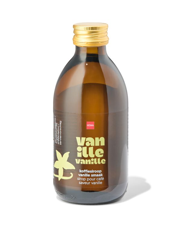 sirop de caf&eacute; vanille 250 ml - 17101001 - HEMA