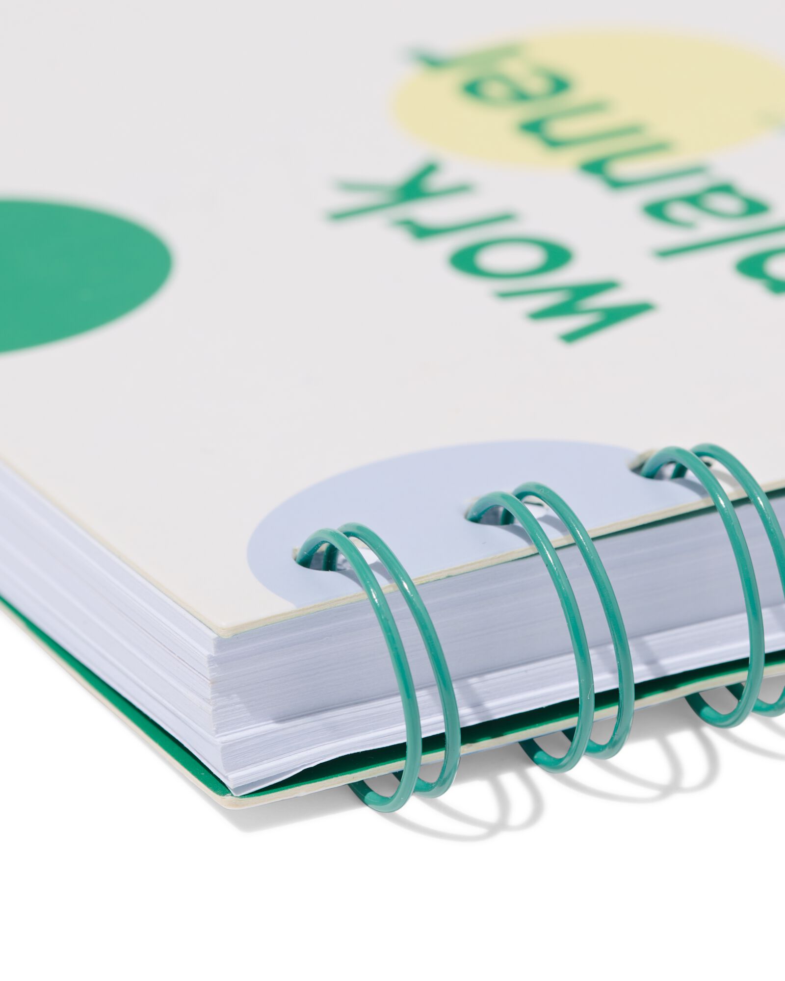 werkplanner met spiraal 21x15 - 14170182 - HEMA