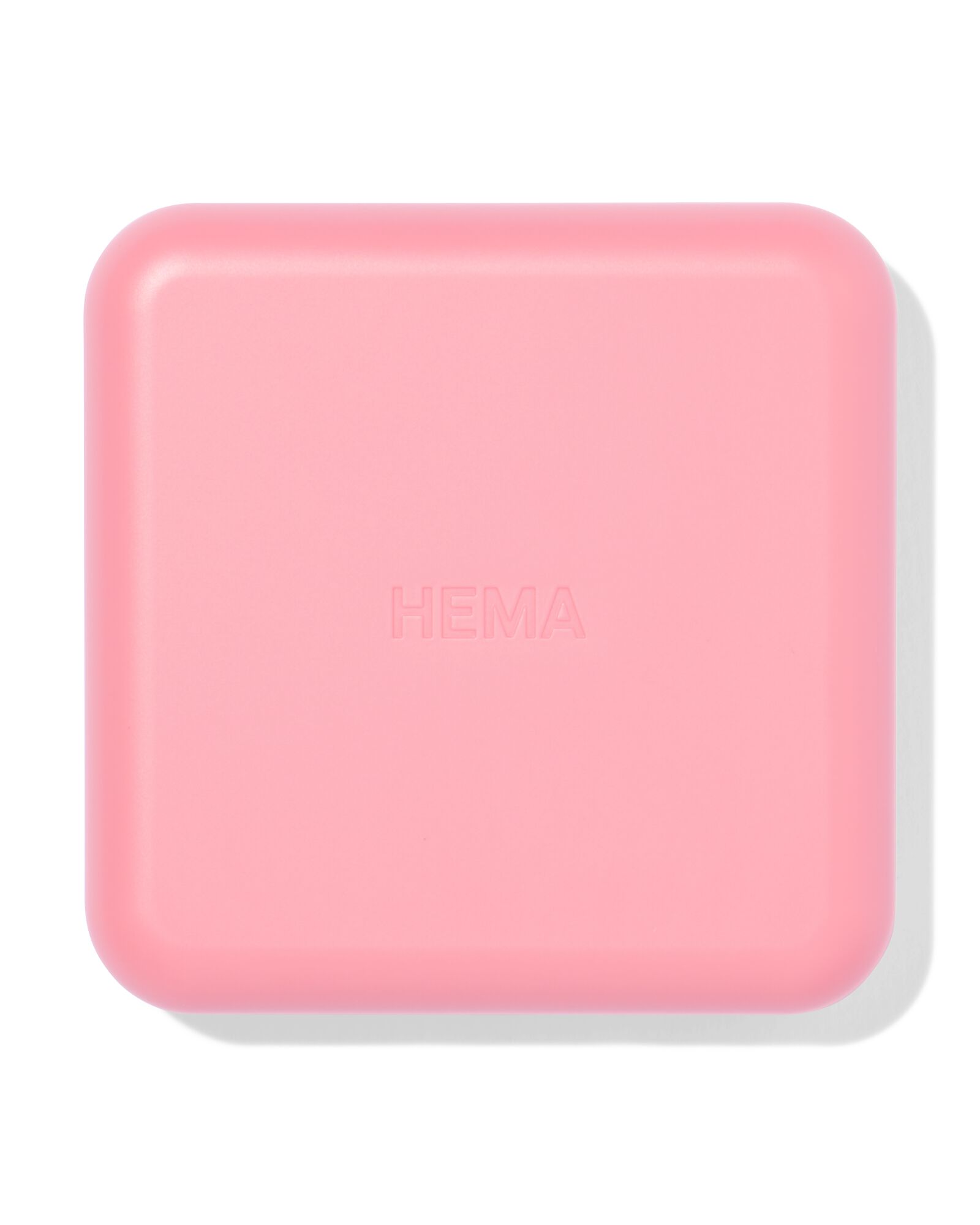 hervulbaar poederdoosje voor blush of highlighter roze - 11290427 - HEMA