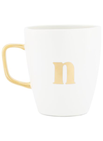 mug A à Z blanc blanc - 1000017045 - HEMA