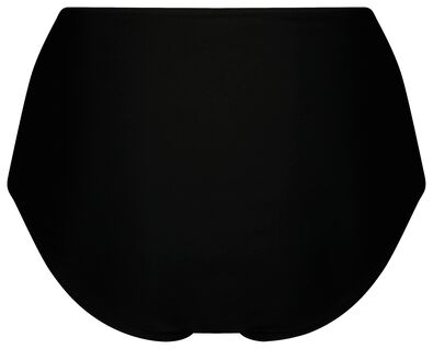 Damen-Bikinislip, hohe Taille, figurformend schwarz L - 22341273 - HEMA