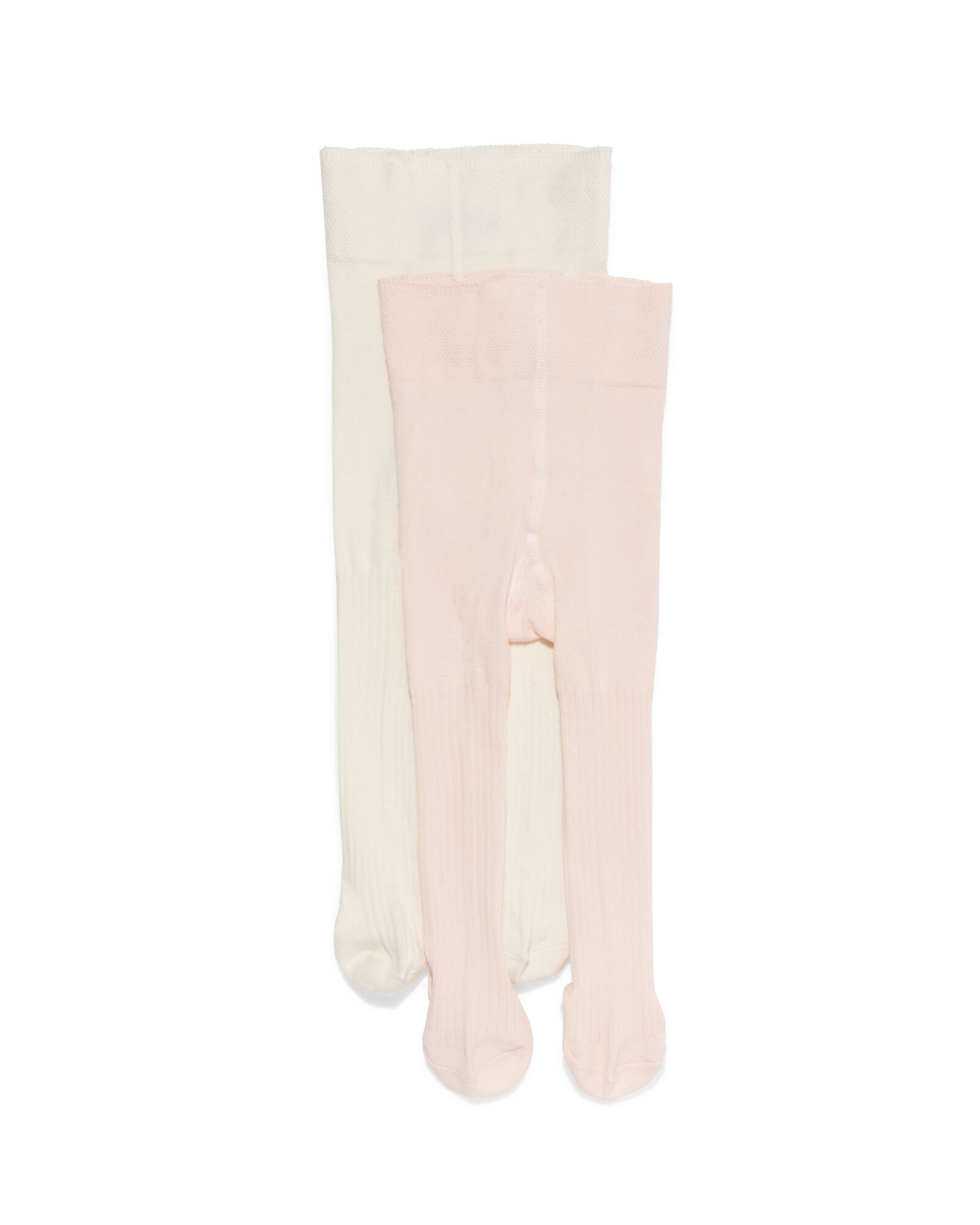 collants c&ocirc;tel&eacute;s b&eacute;b&eacute; - 2 pi&egrave;ces rose p&acirc;le rose p&acirc;le - 4700710LIGHTPINK - HEMA