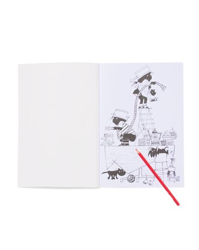 livre de coloriage Takkie et Siepie - 15900478 - HEMA