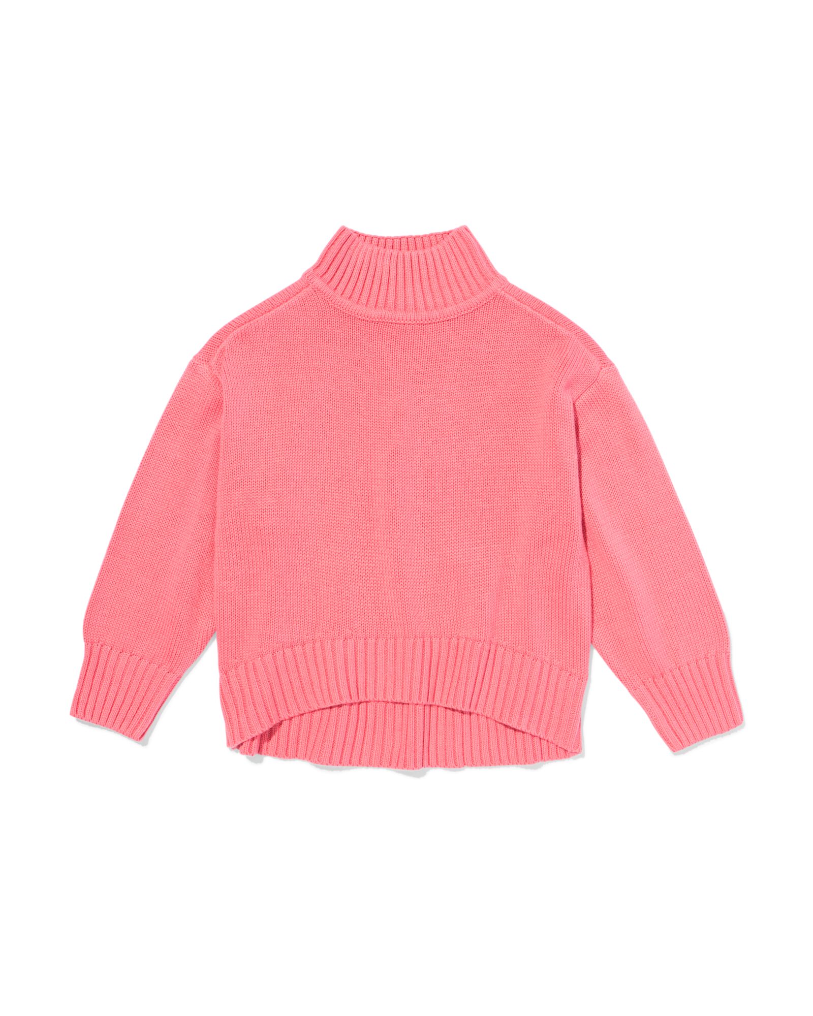 pull enfant grosse maille rose rose - 30837117PINK - HEMA