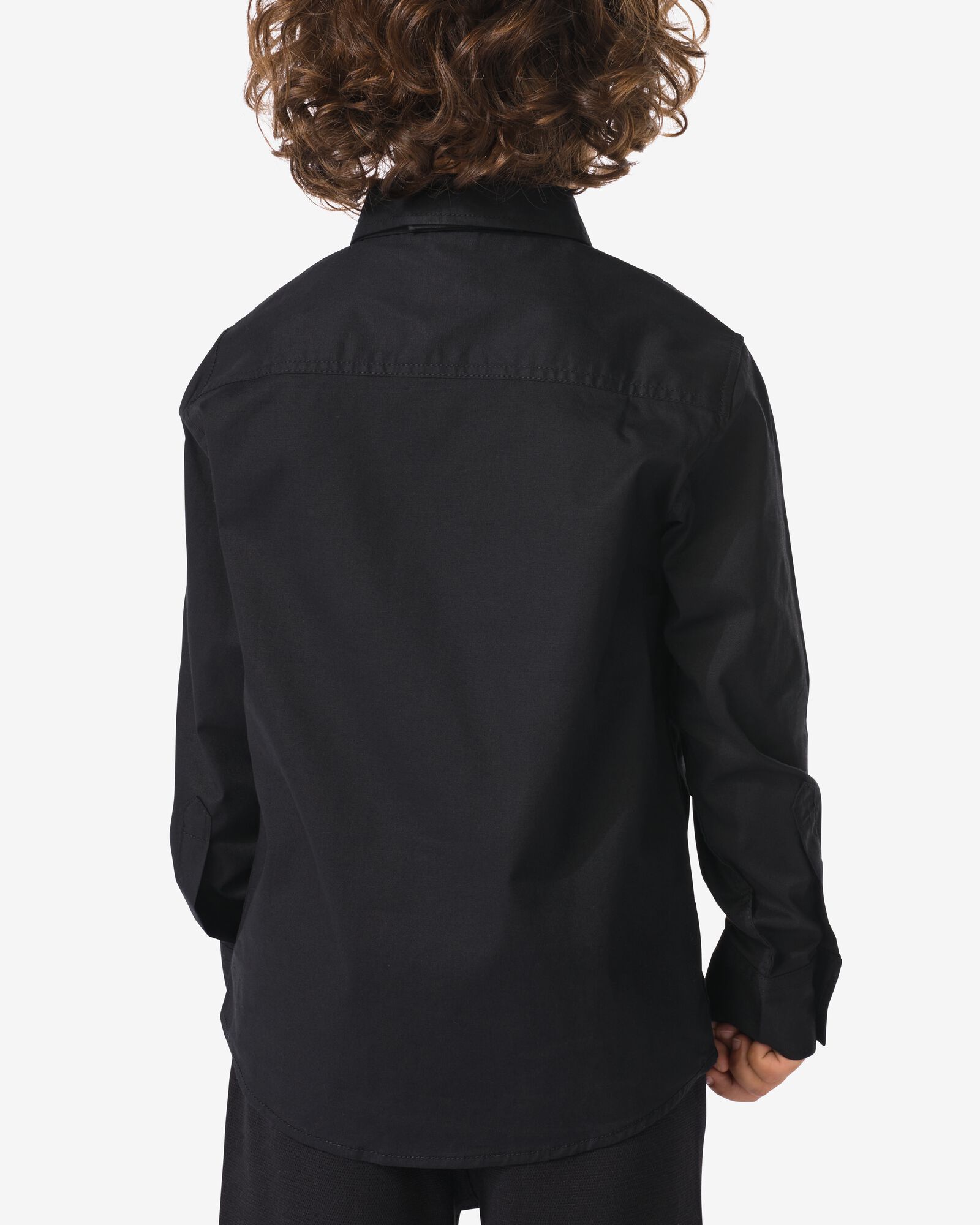 kinderoverhemd met strik zwart - 30790515BLACK - HEMA