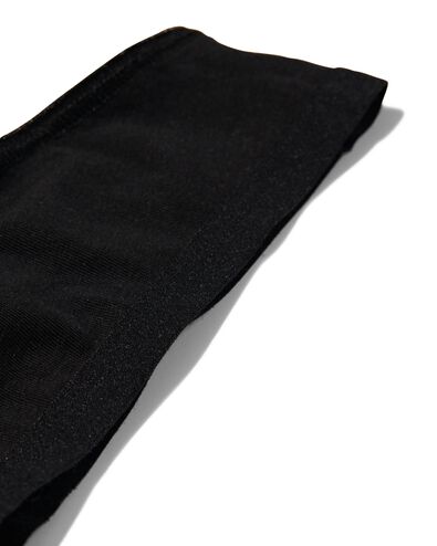 2 strings femme taille haute coton stretch noir noir - 1000030300 - HEMA
