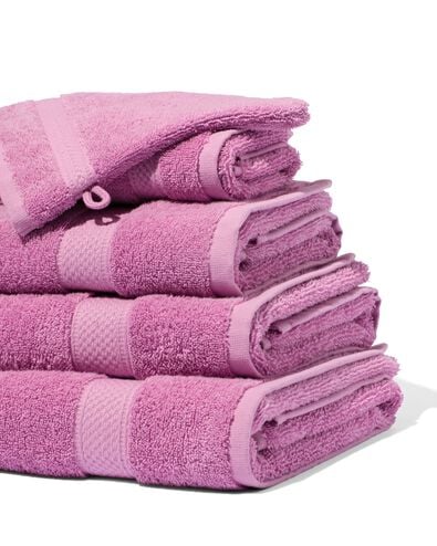 handdoeken - zware kwaliteit violet paars violet paars - 2000000041 - HEMA