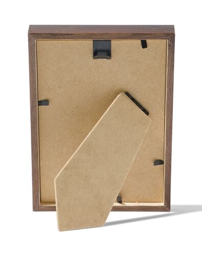 fotokader 10x15cm notenkleur massief hout 10 x 15 hout - 13622040 - HEMA