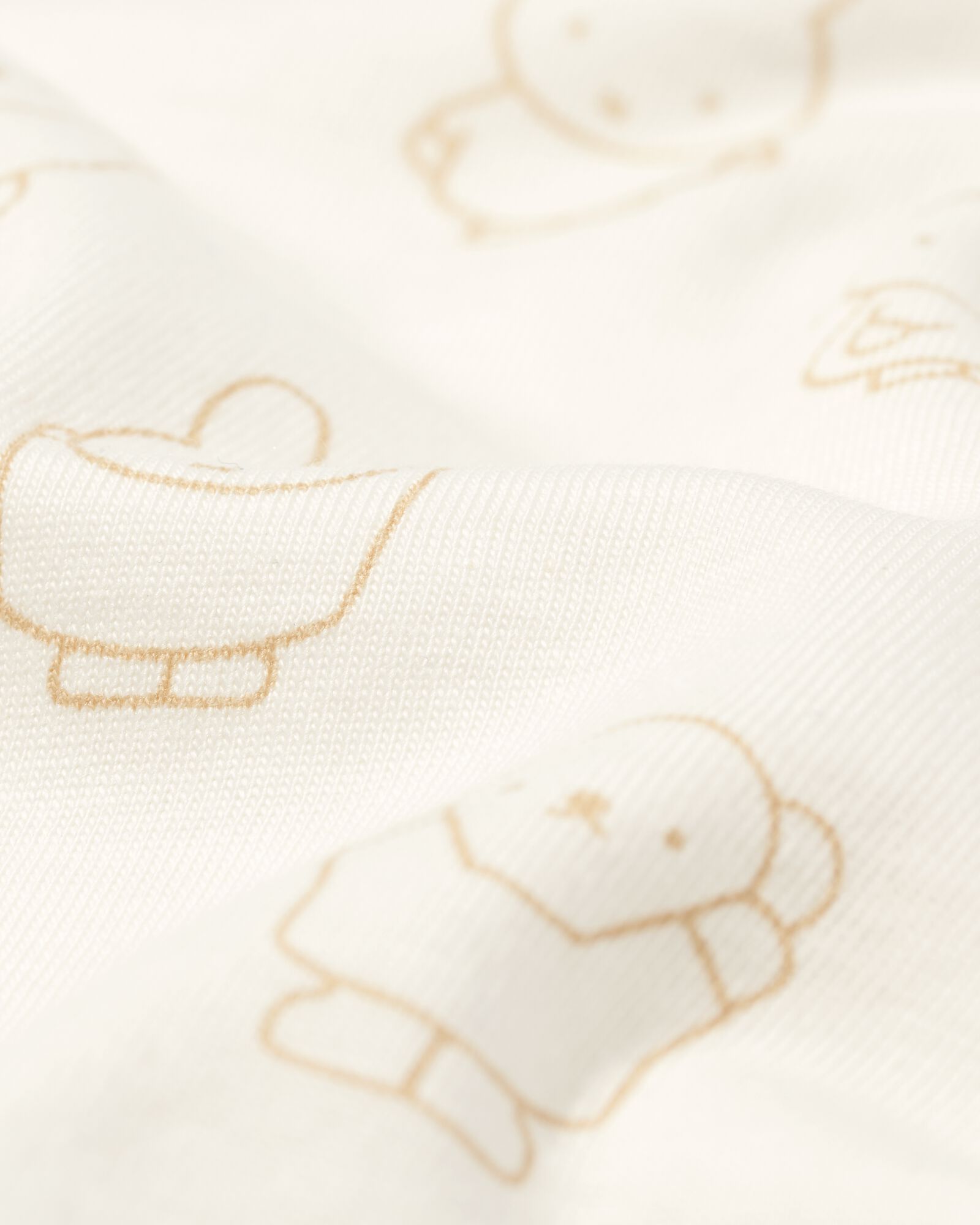 nijntje baby shortama  beige beige - 33301560BEIGE - HEMA