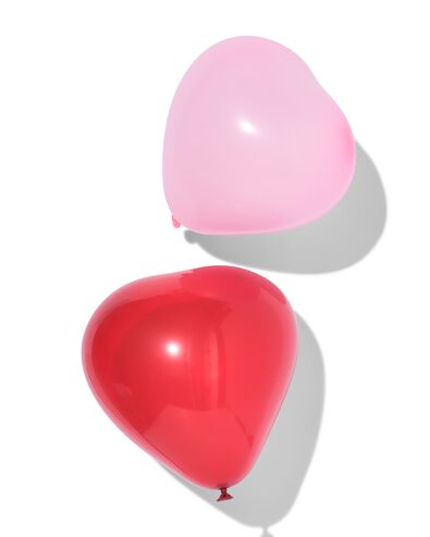 Luftballons Ø 23 cm Herz – 8 Stück - 14250245 - HEMA