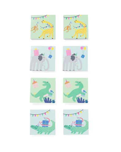 uitdeelcadeautje mini kleurboekjes - 8 stuks - 14250121 - HEMA