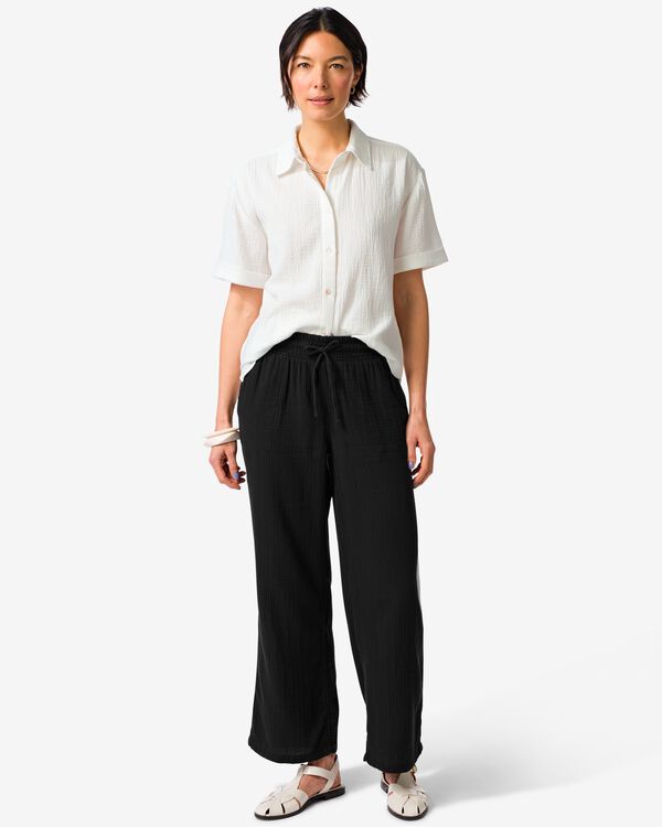 dames broek Kai zwart zwart - 1000031161 - HEMA