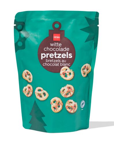 witte chocolade pretzels 100g - 24592501 - HEMA