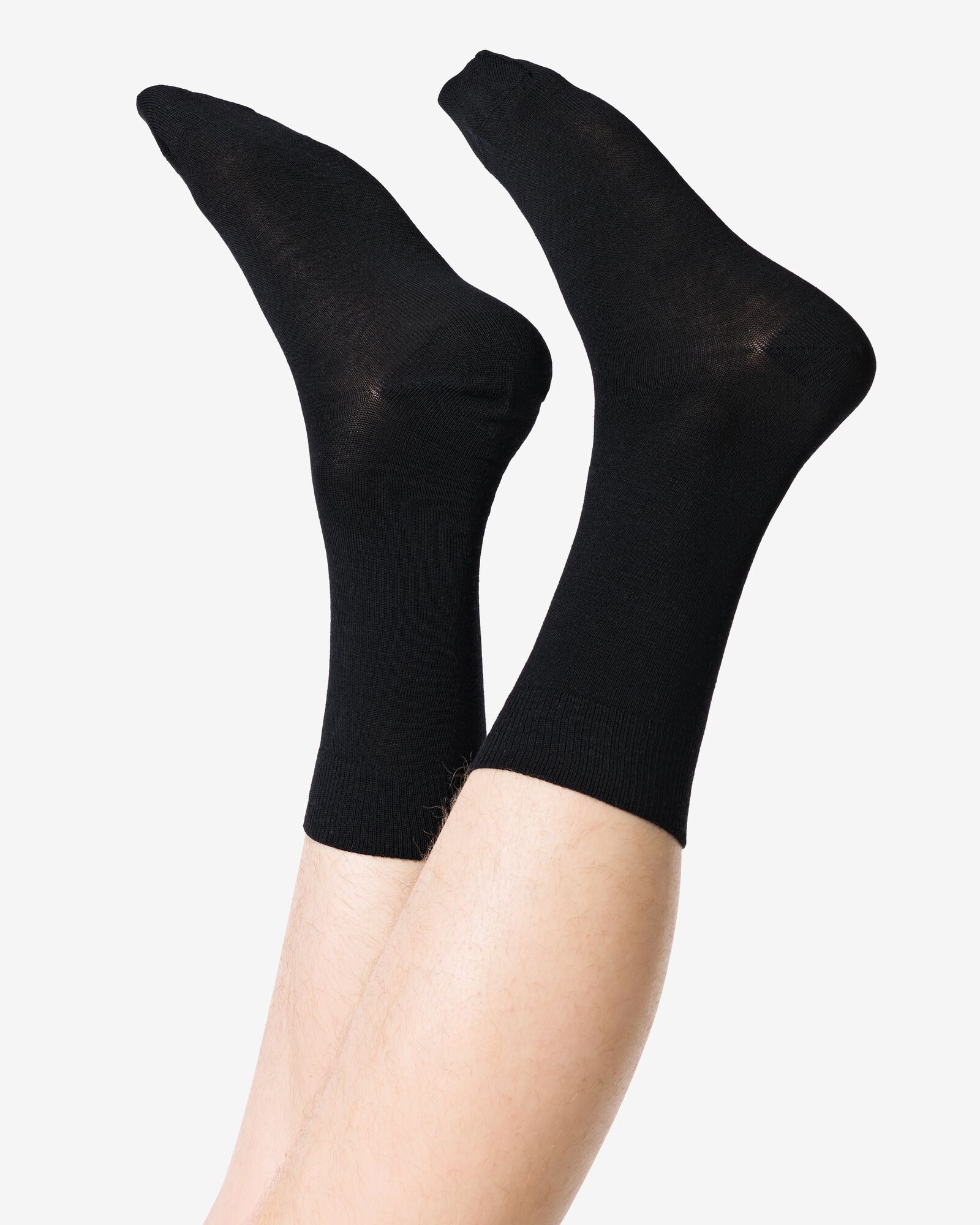 chaussettes laine homme noir - 4120420BLACK - HEMA