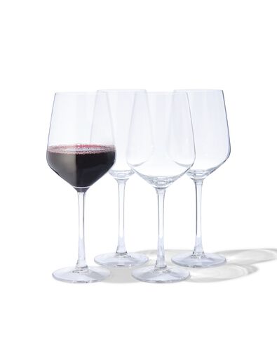 4 verres &agrave; vin rouge 490ml - 9401012 - HEMA