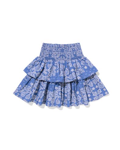 kinderrok paisley blauw blauw - 30841106BLUE - HEMA