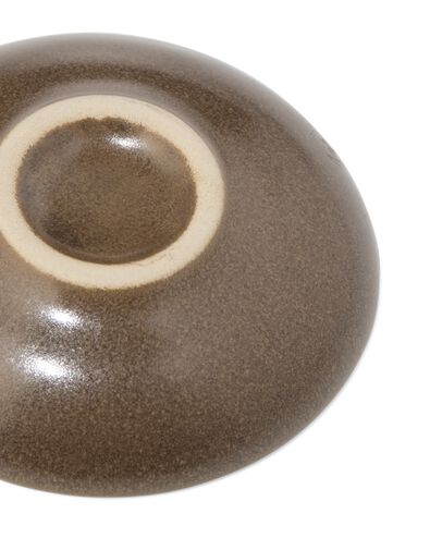 schaaltje &Oslash;8cm Puur aardewerk donkerbruin - 9650140 - HEMA