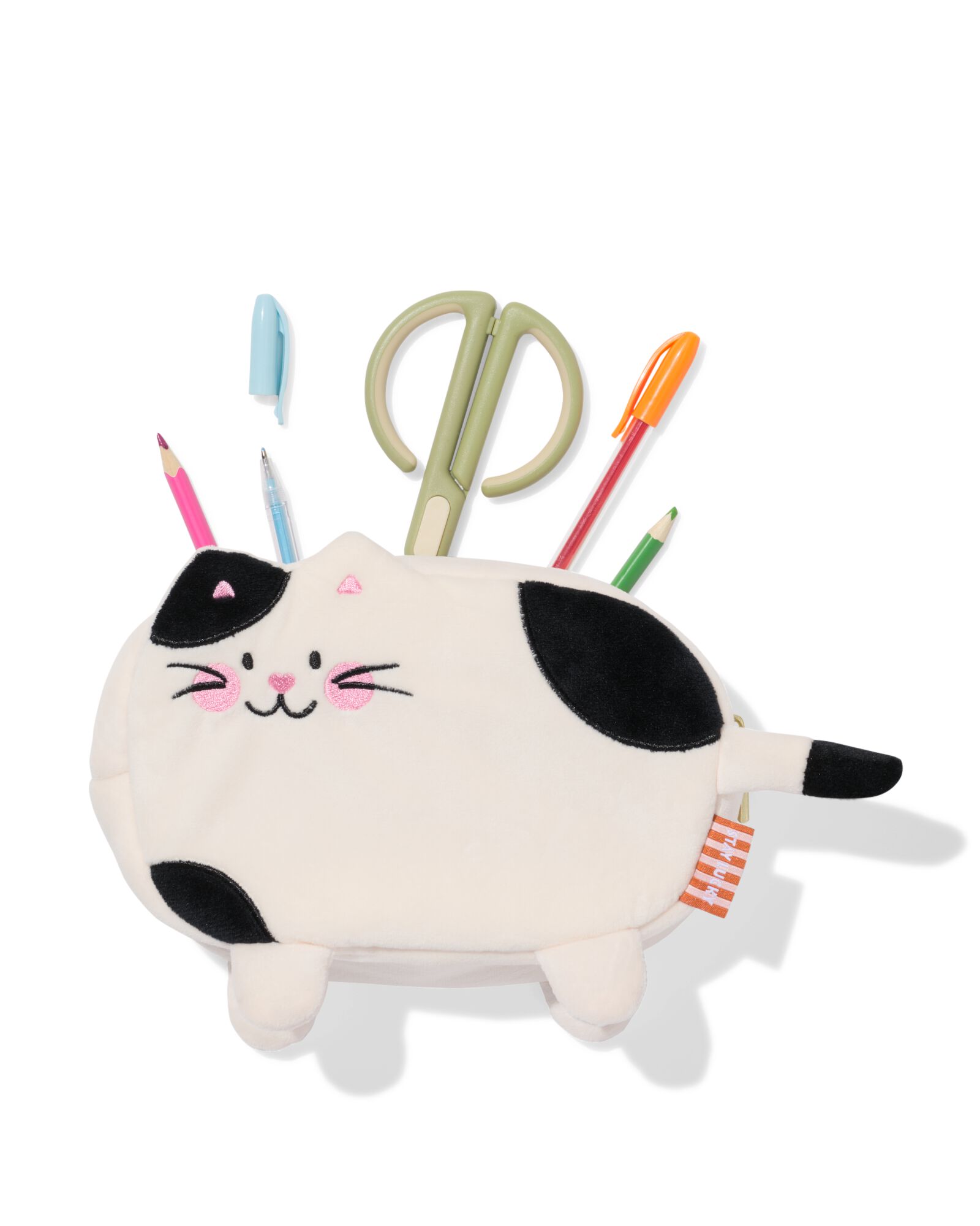 trousse peluche chat - 61100076 - HEMA