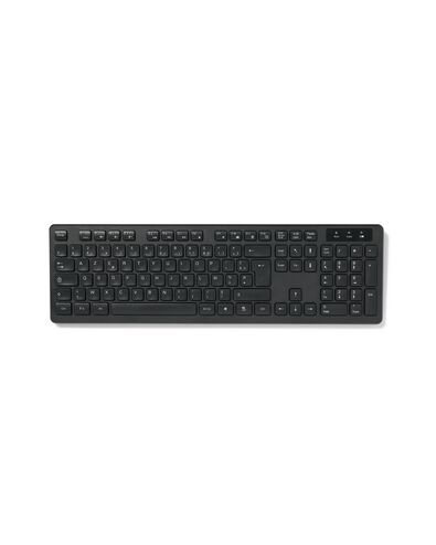 azerty toetsenbord draadloos zwart - 39630202 - HEMA