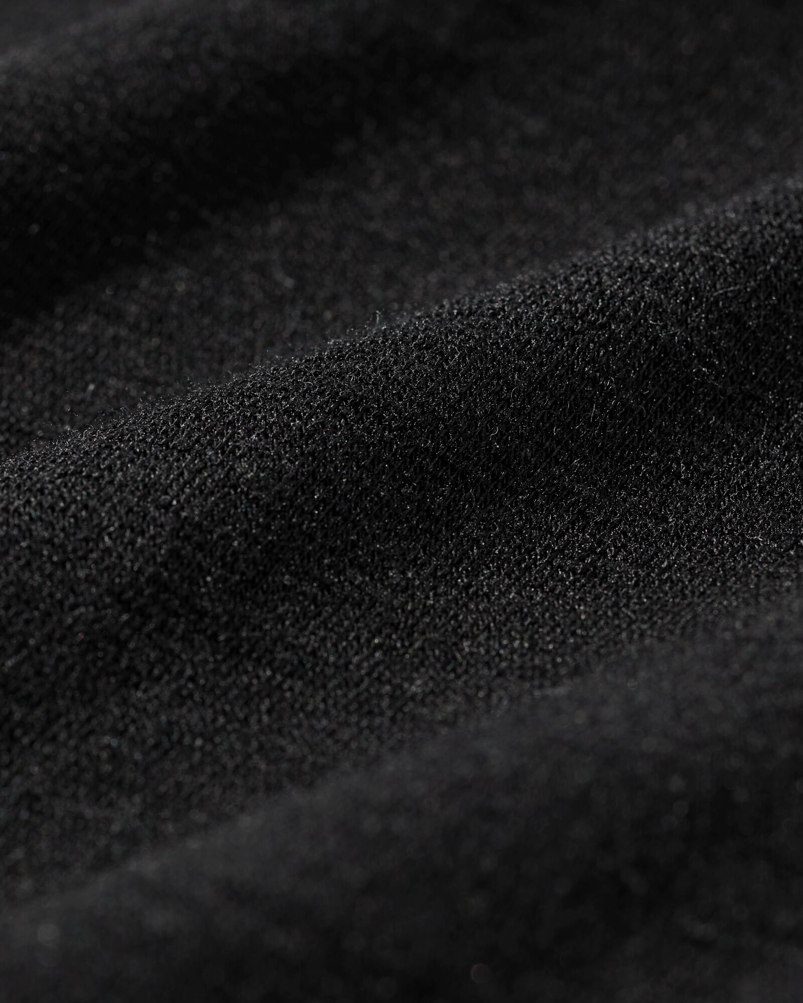 t-shirt thermique homme noir noir - 1000000966 - HEMA