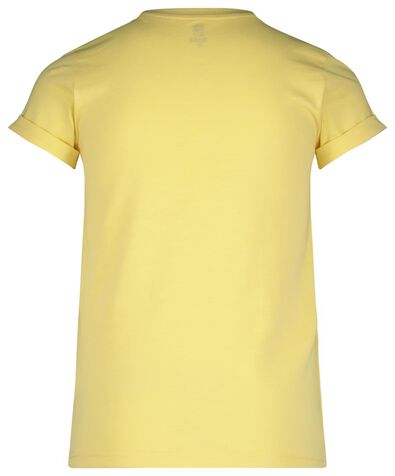 t-shirt enfant flammé jaune jaune - 1000018323 - HEMA